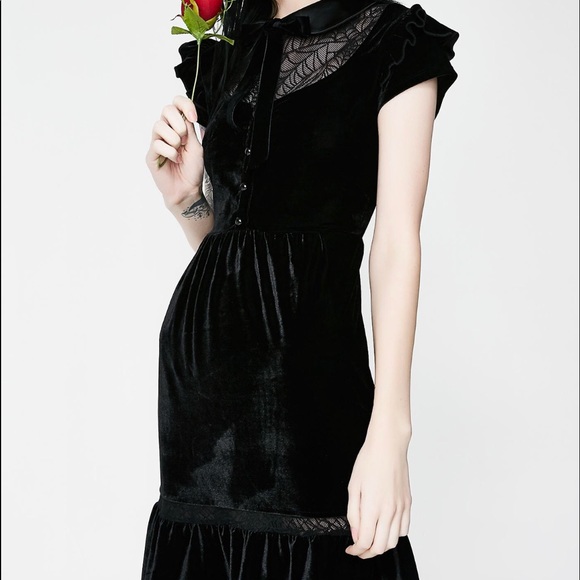 Killstar Creeped out babydoll dress - Picture 2 of 4